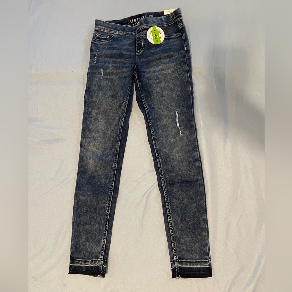 Justice denim / Repreve leggings/jeans NWT size 14 slims